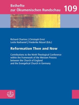 cover image of Reformation Then and Now
